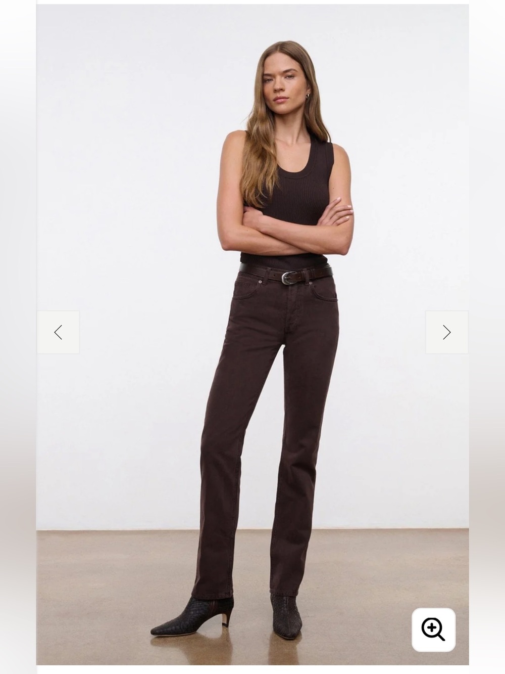 Staud The Teddy Earth Straight Jean 24 33"